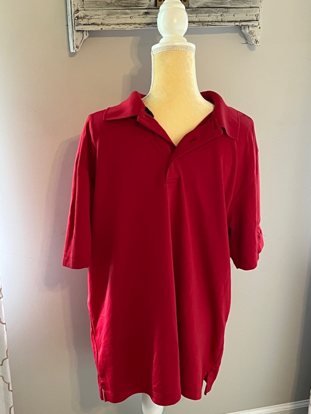 PGA Tour Men’s Red Polo Shirt